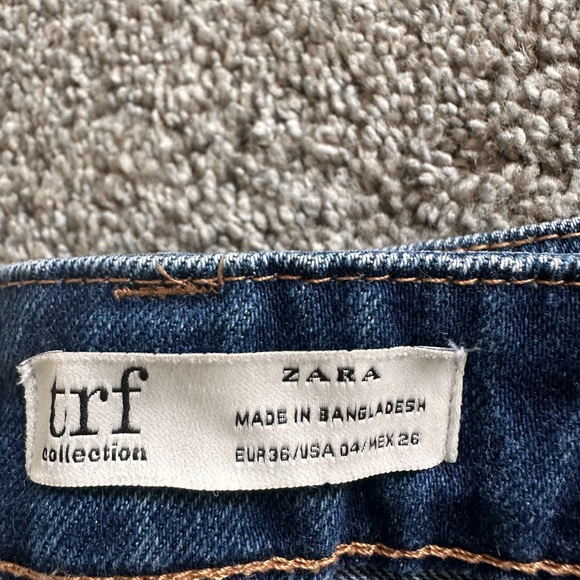 Zara culotte jeans size US 04 European size 36 - Picture 3 of 3